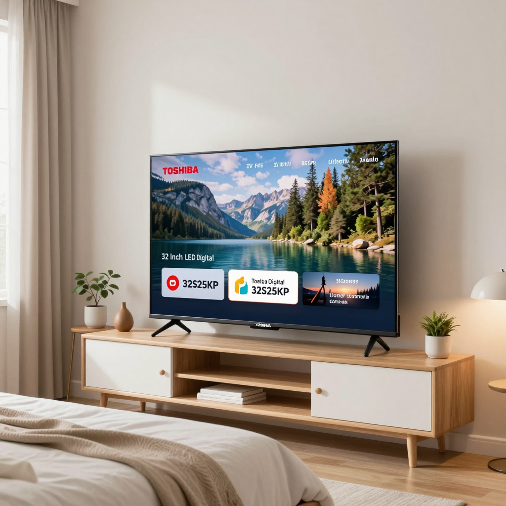 TV LED Digital Toshiba 32 Inch â€“ 32S25KP